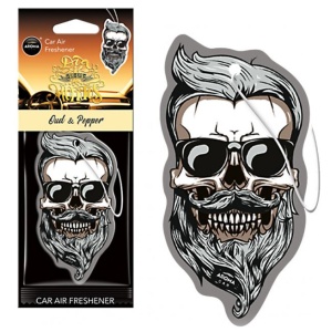 Õhuvärskendaja autosse. Aroma Car Dia De Los Muertos Oud&Pepper Skull