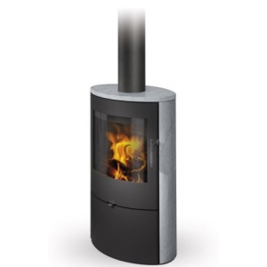 Kamin OVALIS täis kivi   6kW 1071mm