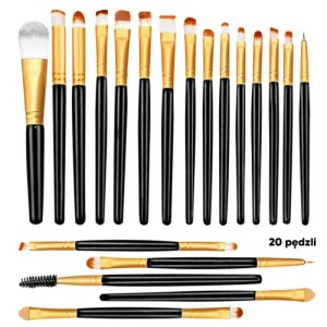 Meigipintslite komplekt 20 tk