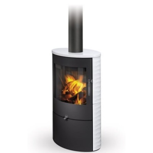 Kamin OVALIS 01 keraamika reljeefne  6kW 1071mm