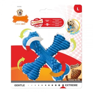  Dog teether Nylabone Dura Chew Rist Suurus L Nailon  vasikaliha