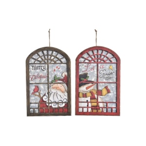JÕULUEHE DKD HOME DECOR PUIT (19,5 X 3 X 30 CM) (2 ÜHIKUT)