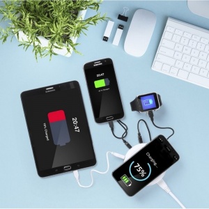 JUHTMETETA QI LAADIJA USB PORDIGA 145955 3100 MAH