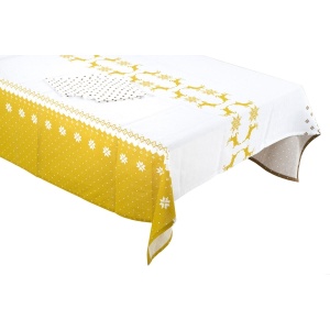 LAUAPESUKOMPLEKT DKD HOME DECOR JÕULUD  (150 X 150 CM)