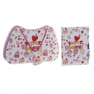 PÄEVIK AKSESSUAARIDEGA DKD HOME DECOR ‎ ROOSA (27 X 4.3 X 17.5 CM) (13.3 X 0.7 X 18 CM)
