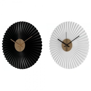 SEINAKELL DKD HOME DECOR MUST, VALGE RAUD (30 X 4 X 30 CM) 2 tk