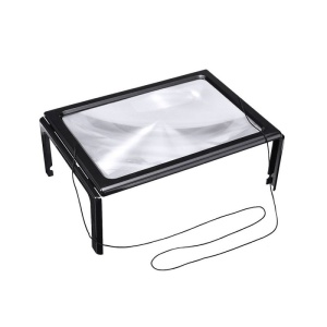 A4 LED-valgustusega lugemisluup